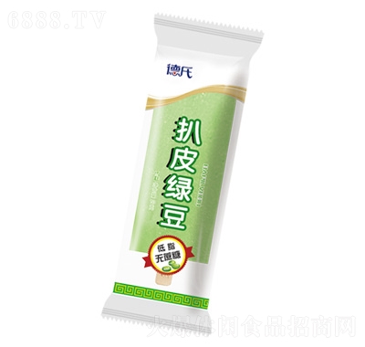 德氏扒皮绿豆雪糕