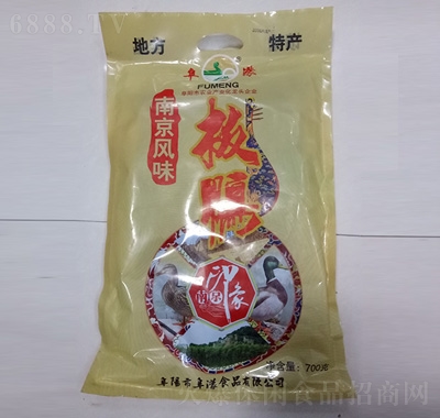 阜濛板鸭黄袋装