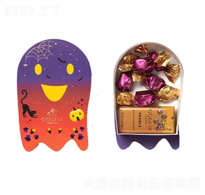 歌帝梵万圣节可爱鬼造型巧克力礼盒