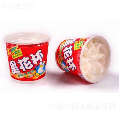 美丰星花杯香草味冰淇淋