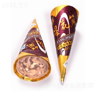 美丰星花筒巧克力味雪糕