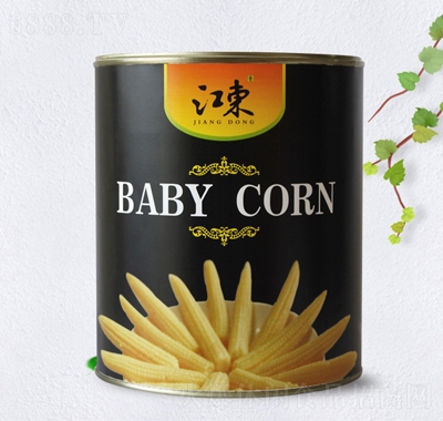 江东玉米笋罐头（蔬菜罐头）罐装产品图