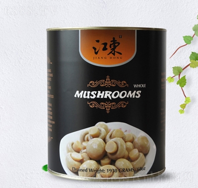 江东蘑菇罐头（食用菌罐头）罐装