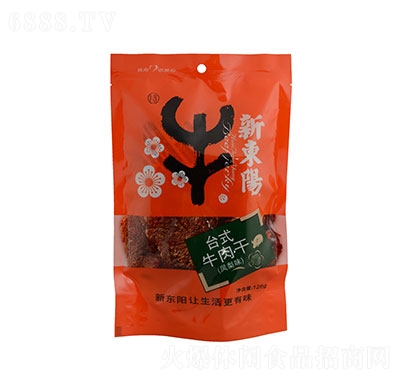新东阳台式牛肉干凤梨味
