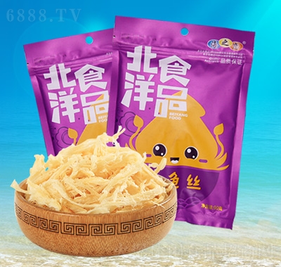 海之恋鱿鱼丝紫袋