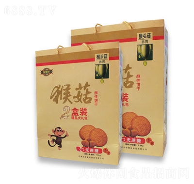 丽波猴菇饼干产品图