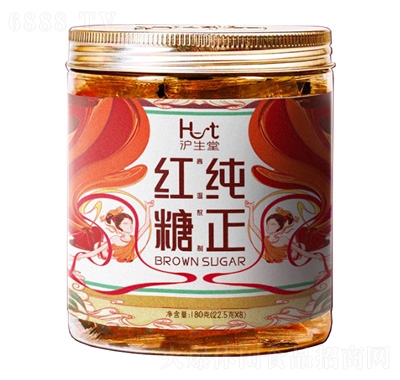 沪生堂纯正红糖（块状）