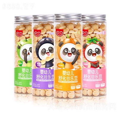 婴儿乐舒化谷乐豆小馒头