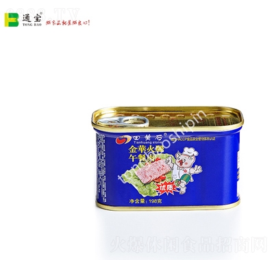 田黄石金华火腿午餐肉198g产品图