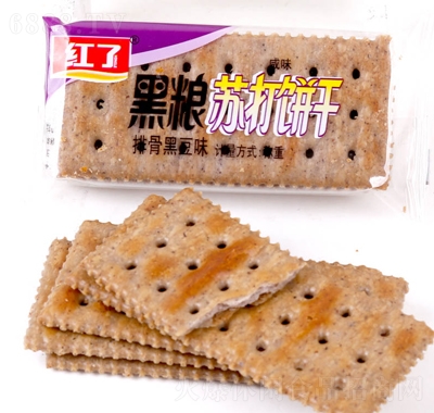红了黒粮苏打饼干散装