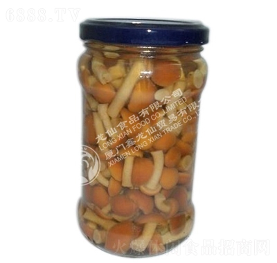 鑫龙仙滑子菇罐头产品图