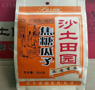 沙土田园焦糖瓜子