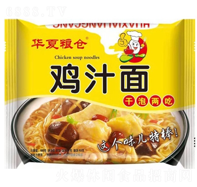 华夏粮仓鸡汁面100g