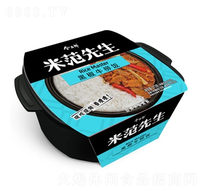 今麦郎米范先生黑椒牛柳饭