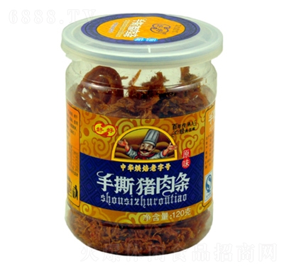好好原味手撕猪肉条120克
