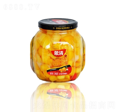 蒙清什锦水果罐头1.56kg