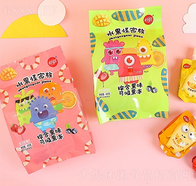佐佐450克综合果味可吸果冻