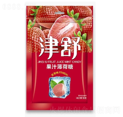 津舒润喉糖草莓味50克