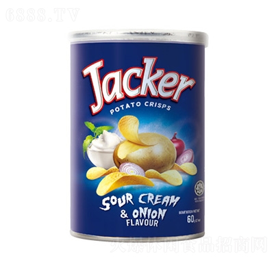 杰克薯片60g酸奶洋葱