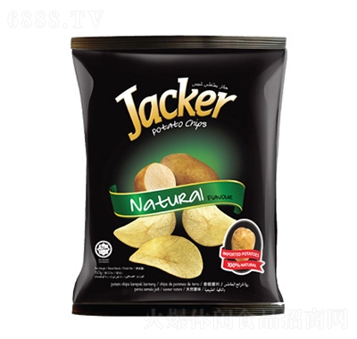 杰克薯片袋装60g原味