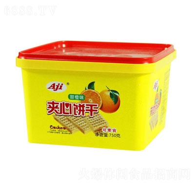 Aji甜橙夹心饼750g产品图