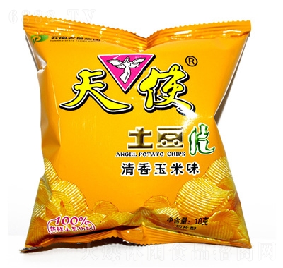 天使土豆片清香玉米味