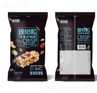 老尼家坚果杂粮酥268g