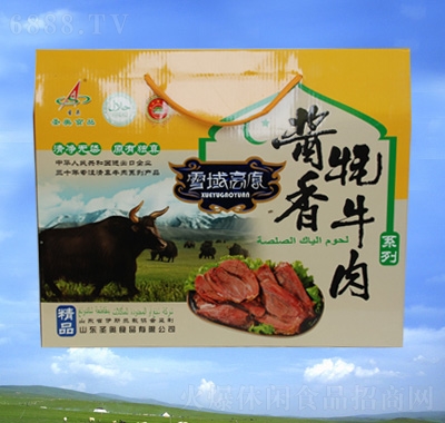 圣奥酱香牦牛肉礼盒