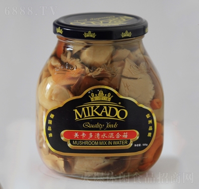 美卡多混合菇罐头550克产品图