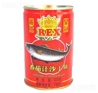 皇冠茄汁沙丁鱼425克