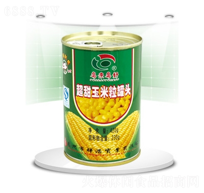 粤来粤好超甜玉米粒罐头产品图