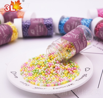 3L4mm珠光大珠糖果