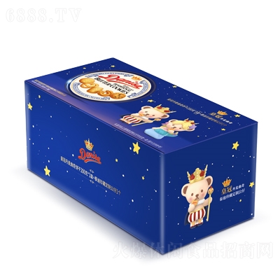 皇冠丹麦曲奇饼干泰迪公仔限量款礼盒