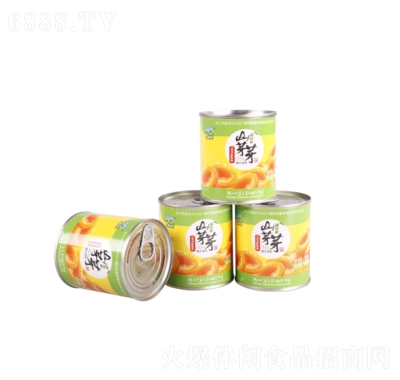 山芽芽黄桃罐头