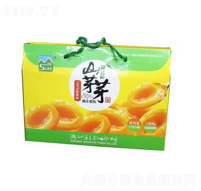 山芽芽黄桃罐头礼盒