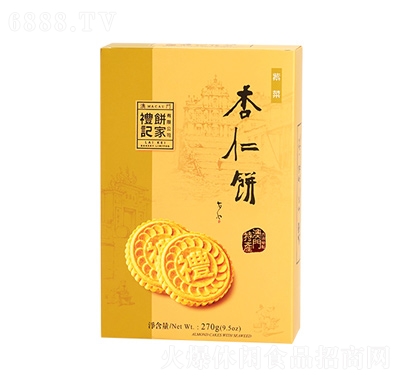 礼记饼家紫菜杏仁餅270g