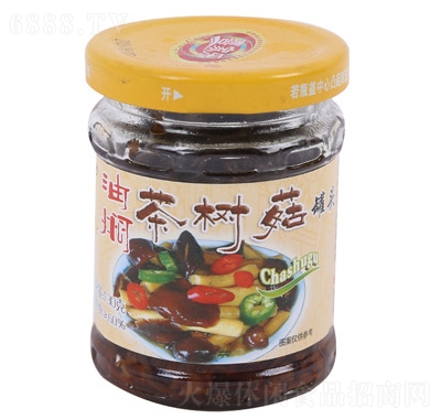喜家乐油焖茶树菇罐头130g