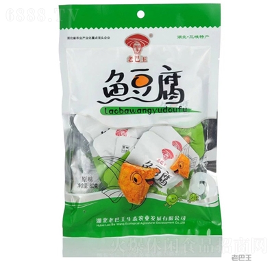 老巴王鱼豆腐原味80克
