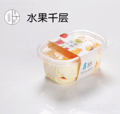 朗奇水果千层蛋糕