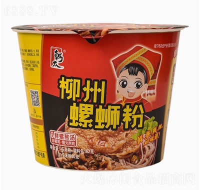 韩太螺蛳粉桶装方便速食食品招商