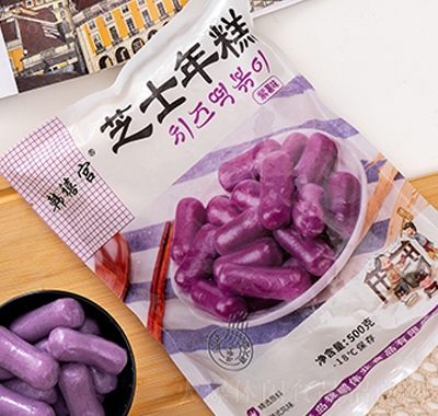 韩禧宫芝士年糕（紫薯味）产品图