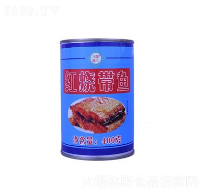 琴岛青鸟烧番茄鱼罐头400克休闲食品产品图