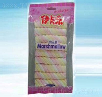 伊卡乐棉花糖花条休闲食品72g