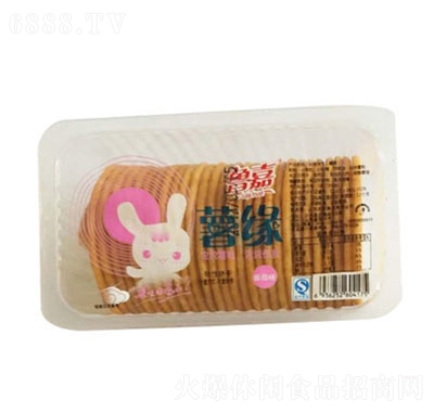 鲁嘉薯缘韧性饼干番茄味