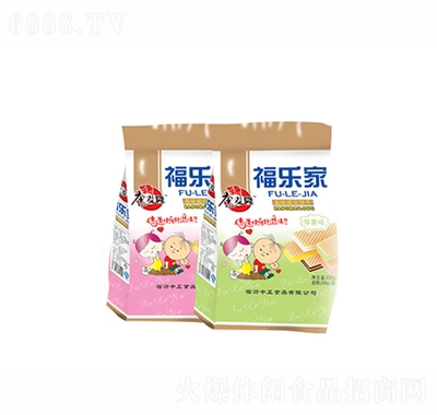 康麦隆福乐家威化饼干代餐饼干休闲小食