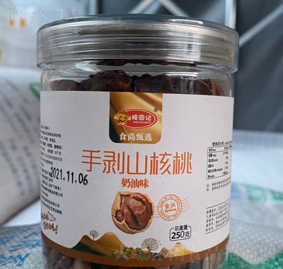核园记山核桃罐装坚果炒货休闲食品