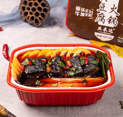 丝米达臭豆腐火锅特色风味休闲零食即食产品图