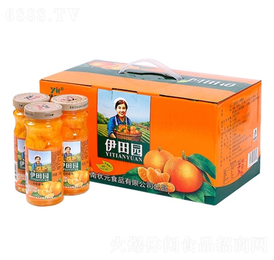伊田园整箱零食水果罐头橘子罐头办公室食品网红小吃产品图