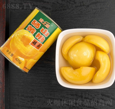 梨之缘黄桃罐头新鲜水果罐头休闲零食网红小吃产品图