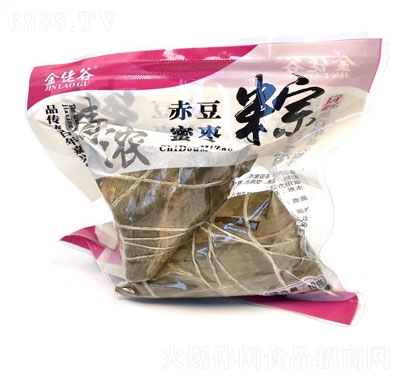 金佬谷赤豆蜜枣粽散装休闲零食传统点心